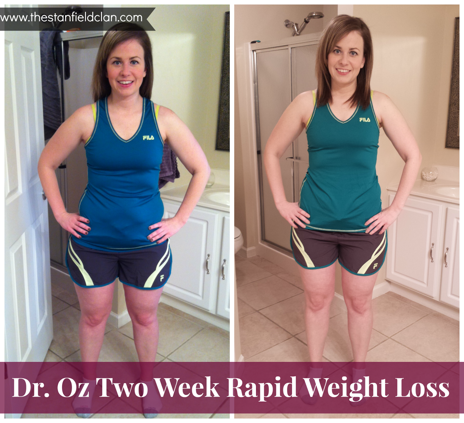 Dr. Oz's Two Week Rapid Weight Loss Challenge: Before and After Images ...