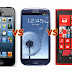 iPhone 5 vs Samsung Galaxy S3 vs Nokia Lumia 920: Specs comparision