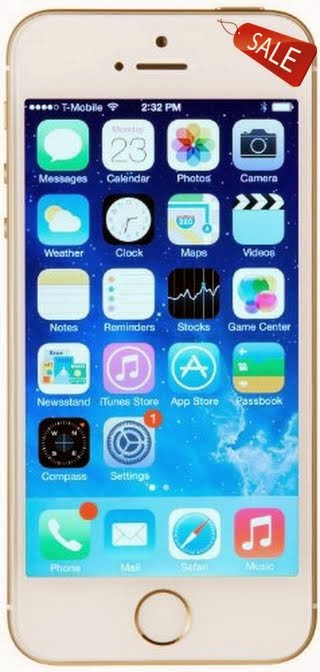 Apple iPhone 5s, Gold 16GB (Unlocked)