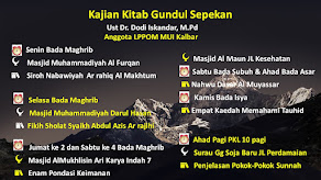 Jadwal Kajian