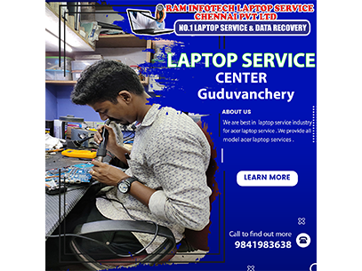 Raminfotech Laptop Service Guduvanchery