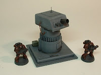 warhammer 40k terrain weapon gun turret 25-28 mm