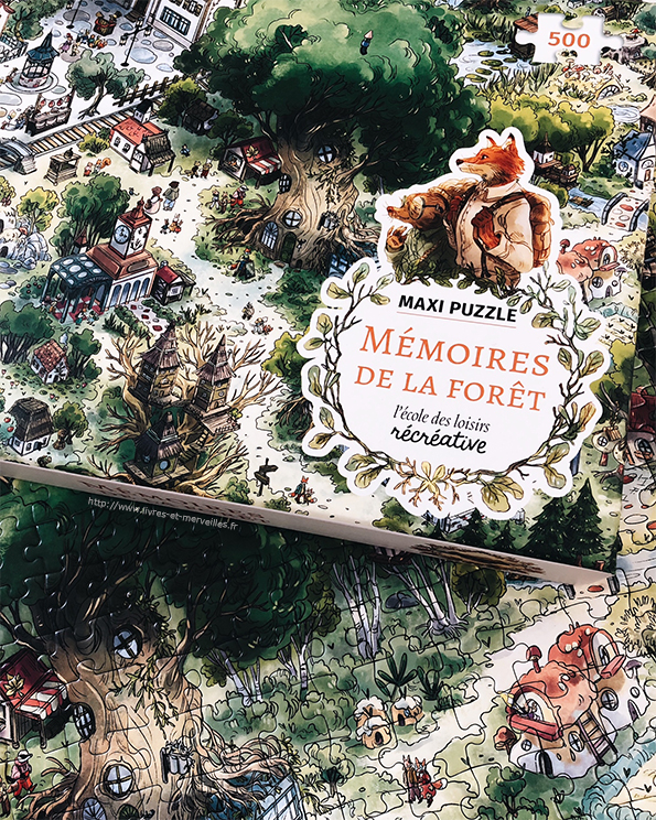 Mémoires de la forêt – Maxi-puzzle