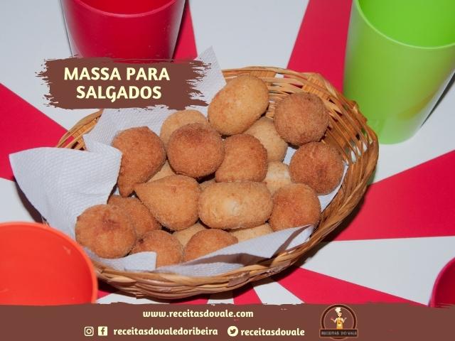 Receita de Massa para Salgado