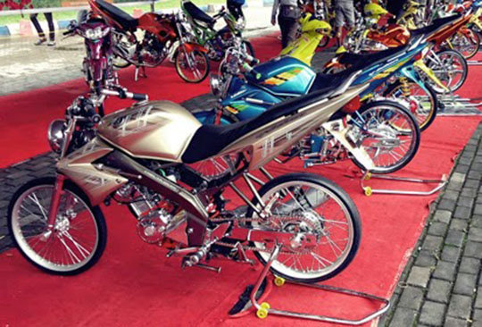 Modifikasi Vixion Velg Jari-jari - pusat otomotif