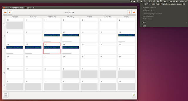 Google Calendar Indicator