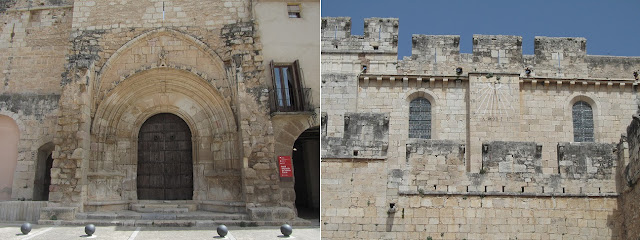 VILAFRANCA DEL PENEDÈS AL REIAL MONESTIR DE SANTA MARIA DE SANTES CREUS PERE EL GRAN - Seguint la ruta del seu enterrament pel Camí Ral, Portal i relloge de Sol a la plaça de Jaume el Just a Santes Creus