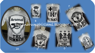 Model Kaos Motif Bola Trend 2012 Termurah