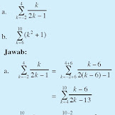 Soal Dan Pembahasan Notasi Sigma