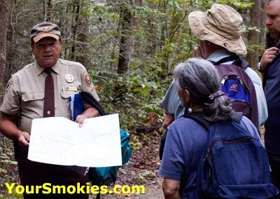 CCC camp in the Sugarlands area of the Great Smoky Mountains National Park