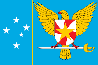 Proposta de bandeira para o 1.º Esquadrão do 11.º Grupo de Aviação (Esquadrão Gavião).