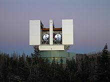 Large Binocular Telescope on Mt. Graham (Source: Wikipedia)