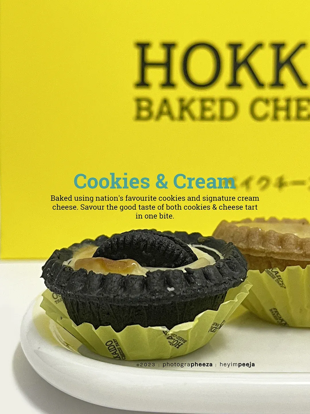 Baby Hokkaido Baked Cheese Tart Cookies & Cream