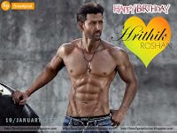 ऋतिक रोशन की बॉडी, six pack abs wali hoot photo of hrithik roshan