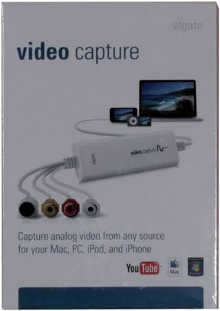 Elgato Video Capture, Capture analog video for your Mac or PC, iPad and iPhone, white