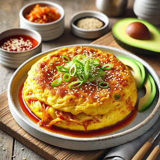 Keto Kimchi Omelette