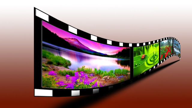 3d film roll effect