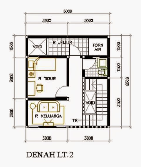  Desain  Rumah  Minimalis 2  Lantai  Luas  Tanah  72  M  Foto 