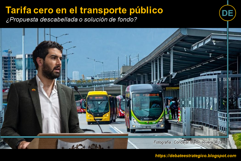 Propuesta tarifa cero movilidad Bogotá