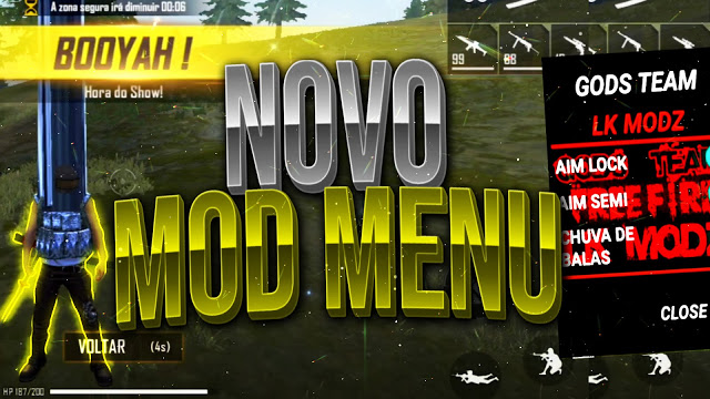 ᥀🔥NOVO HACK MOD MENU FREE-FIRE - MAIO 2020 [ATUALIZADO] [GODS-TEAM] [DOWNLOAD]᥀🔥