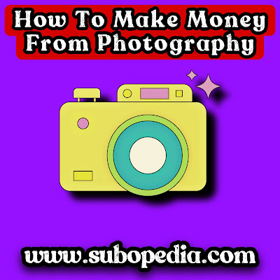 How to earn money from photography