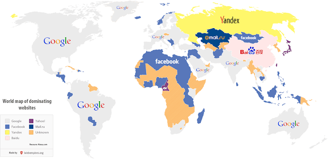 World most visited website