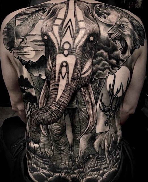 Top 50 ไอเดียรอยสักรูปช้าง Top Beautiful Elephant Tattoo designs