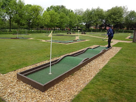 Eaton Park Crazy Golf in Norwich