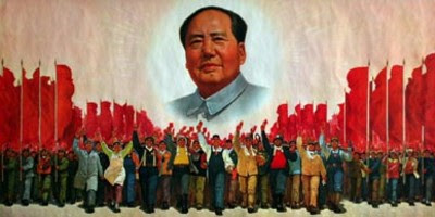 BUT IF YOU GO CARRYING PICTURES OF CHAIRMAN MAO YOU AIN'T GOING TO MAKE IT WITH ANYONE ANYHOW