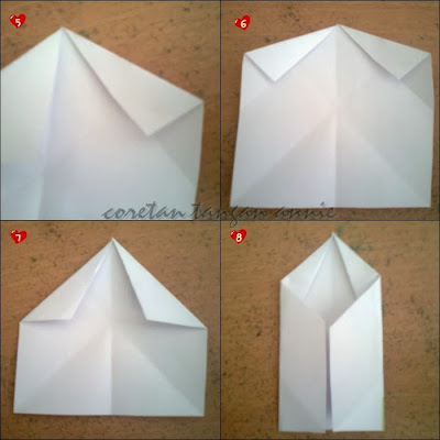 origami bunga salju