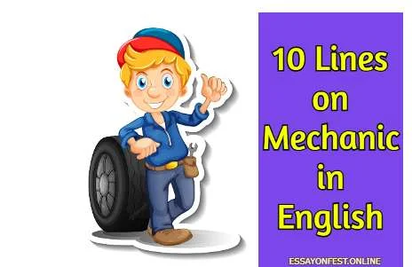 10 Lines on Mechanic in English