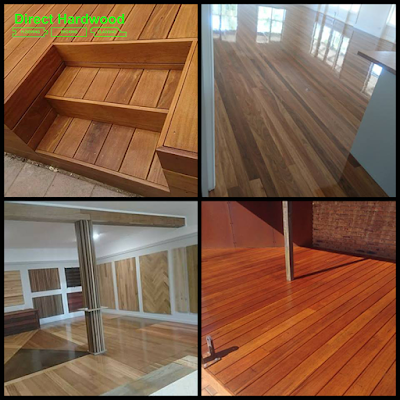 Wormy chestnut flooring
