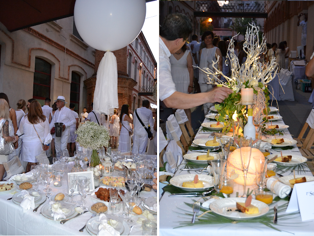 "Sopar en Blanc Mataró"