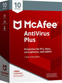 Free 6 Months Subscription of McAfee Plus Antivirus  