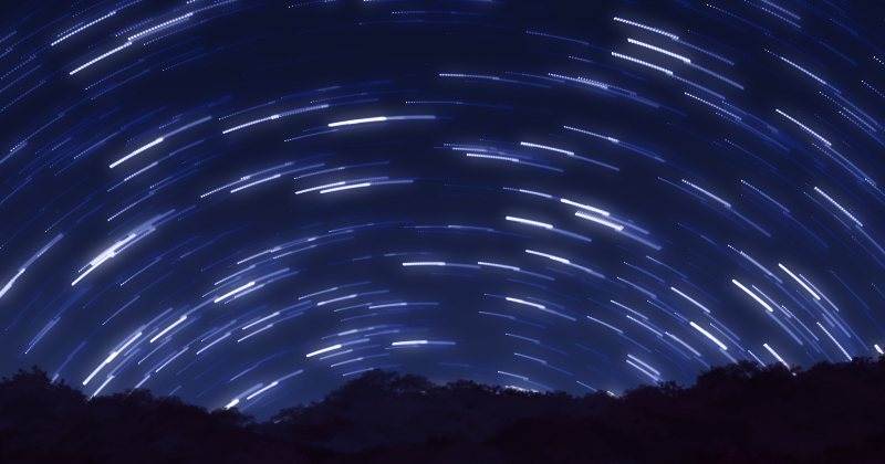 photoshop star trail tutorial