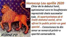 Horoscop aprilie 2020 Leu 