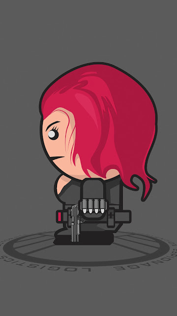 Black Widow, Superheroes, Minimalism, Minimalist,