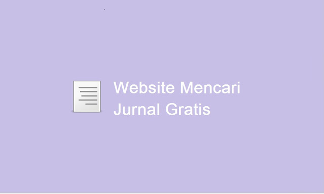 website untuk mencari jurnal