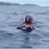 NILANGOY LANG? Lalaking gusto magbakasyon pero walang budget, lumangoy na lang sa dagat imbis magbayad ng pamasahe