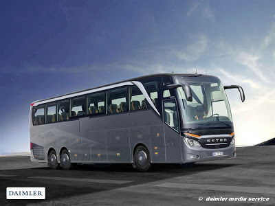  yaitu karoseri asal negara Jerman yang sudah sangat populer di dunia bus Internasional New SETRA TOPCLASS 500 Legendaris baru