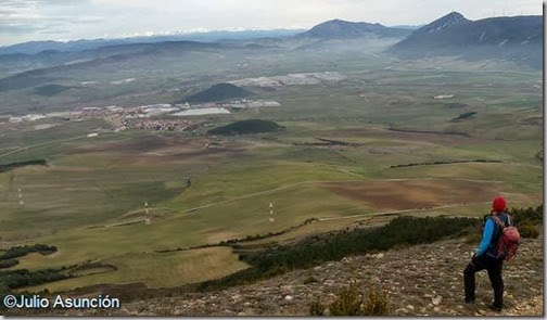 Panorámica desde la ladera de Bordatxar