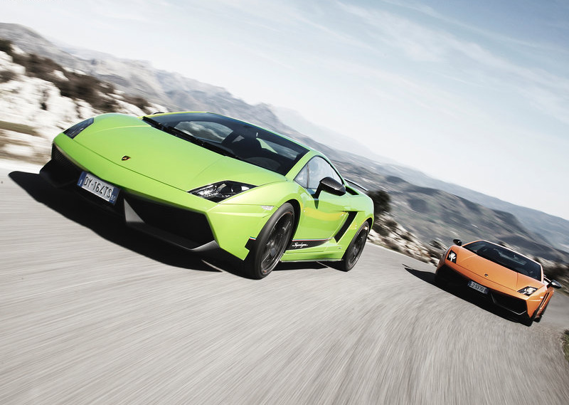 Even more dynamic lighter more powerful and stunning the Lamborghini 
