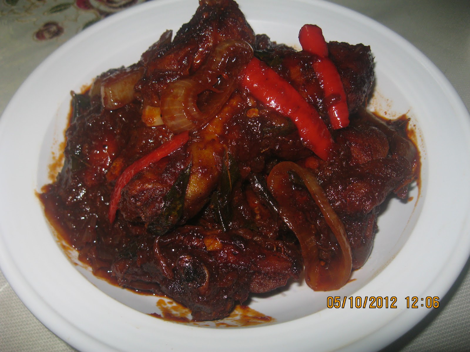 RESEPI CIKGU ANI: October 2012