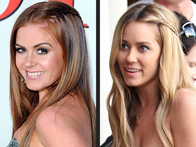 lauren conrad hairstyles braid. Plaited Hairstyle pictures