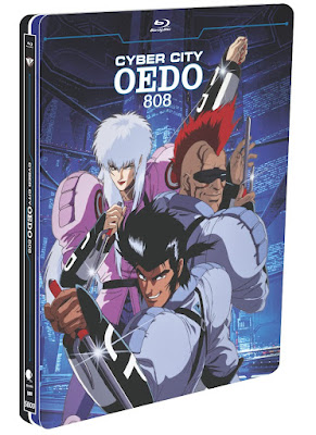 Cyber City Oedo 808 Bluray Remastered Steelbook Edition