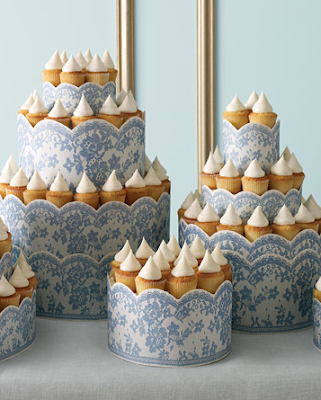 These wedding cupcake towers are not only a piece of cake project to 