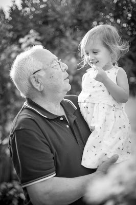 grandpa and child