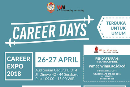 Career Days I Unika Widya Mandala Surabaya