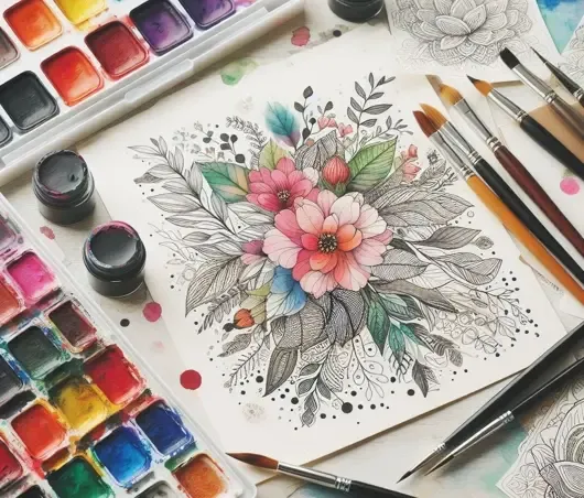 How to Choose Colors for Coloring Pages