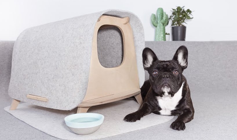 Tim Defleur ha diseñado The Wool Lodge, una pieza moderna de muebles para mascotas